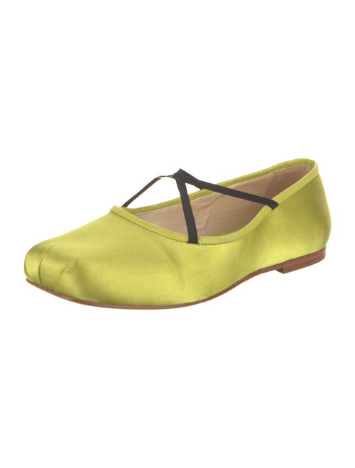 Sandy Liang Leather Mary Jane Flats
