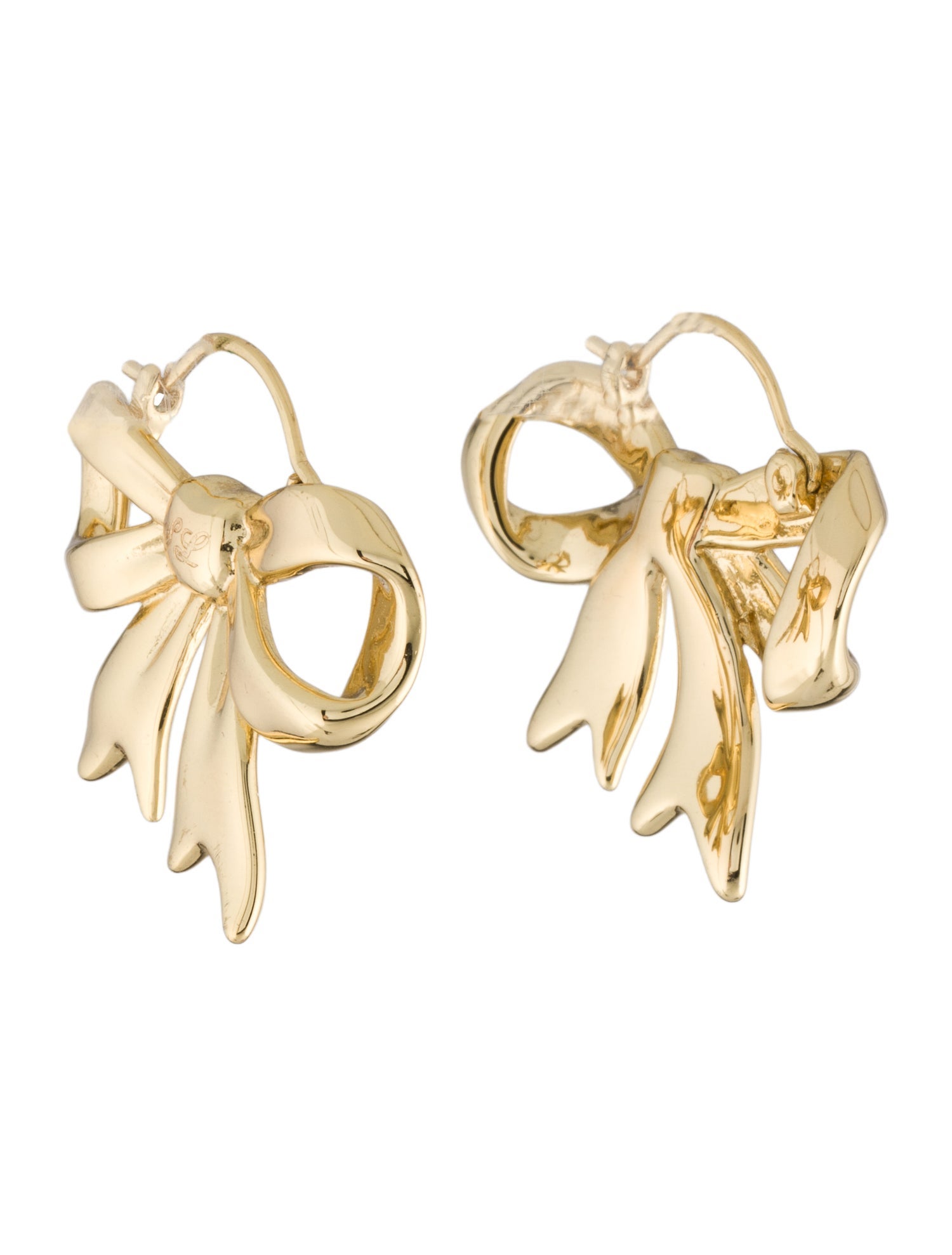 Sandy Liang Bow Drop Earrings