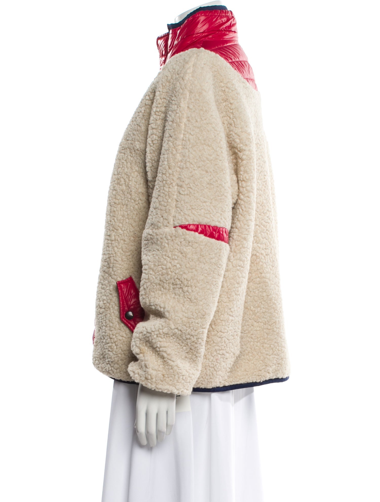 Sandy Liang Wool Printed Jacket