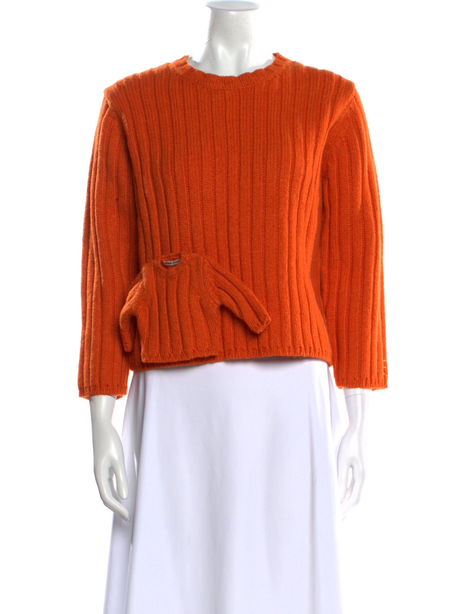 Sandy Liang Lambswool Scoop Neck Sweater
