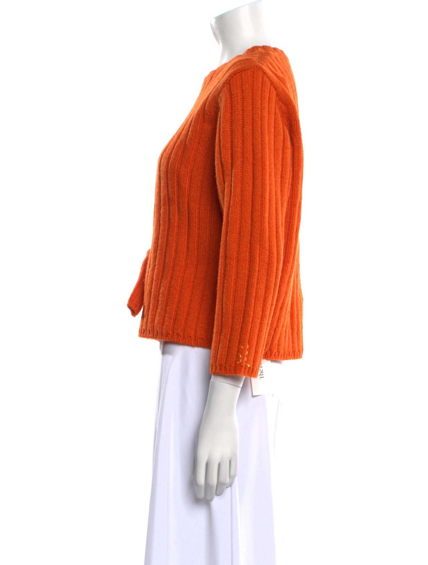 Sandy Liang Lambswool Scoop Neck Sweater