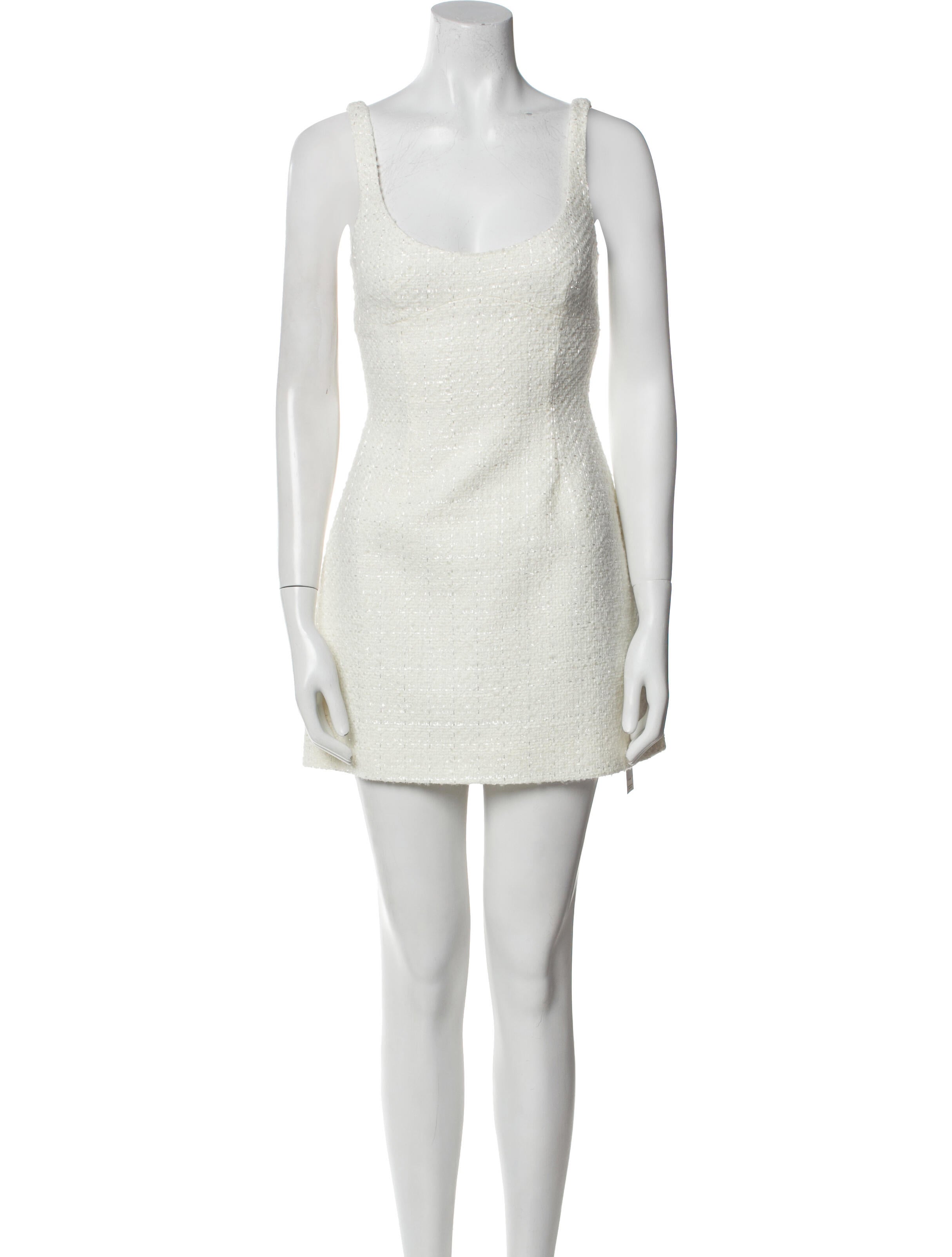 Sandy Liang Scoop Neck Mini Dress