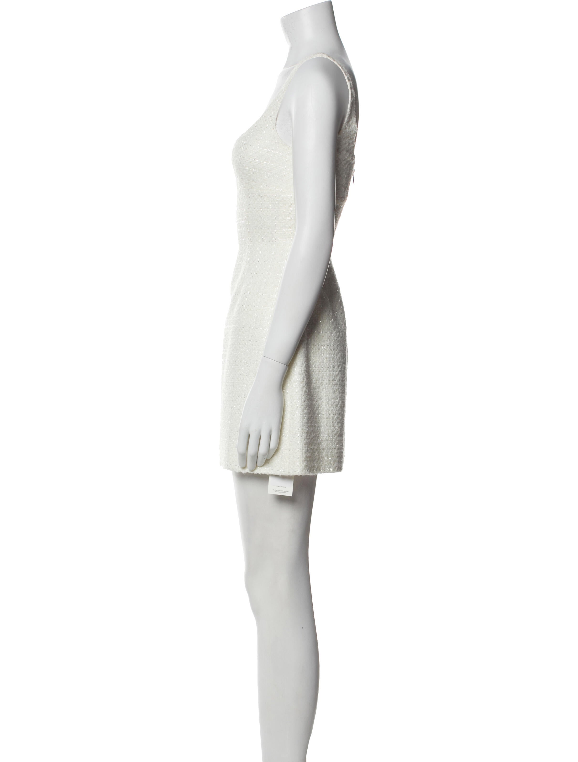 Sandy Liang Scoop Neck Mini Dress