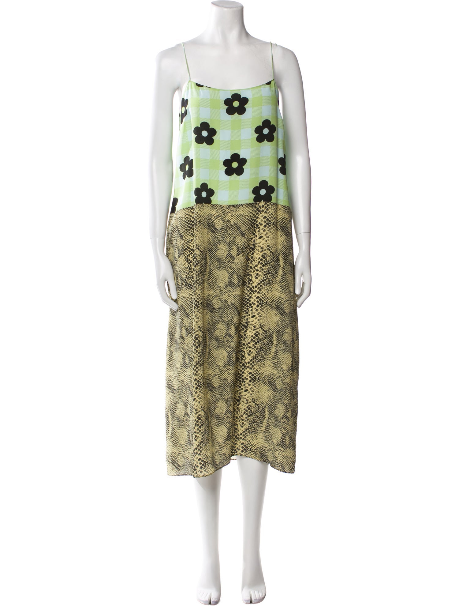 Sandy Liang Silk Long Dress