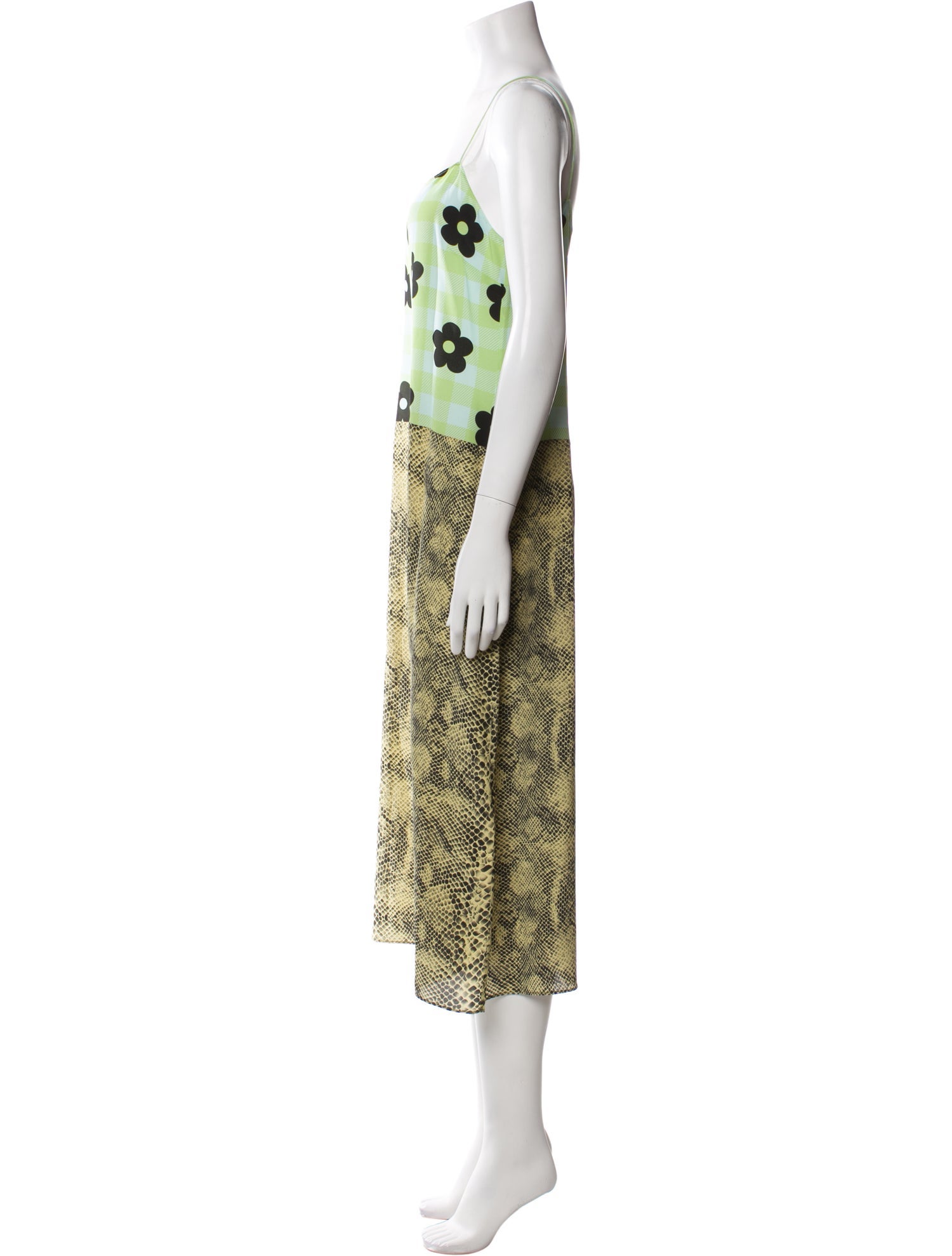 Sandy Liang Silk Long Dress