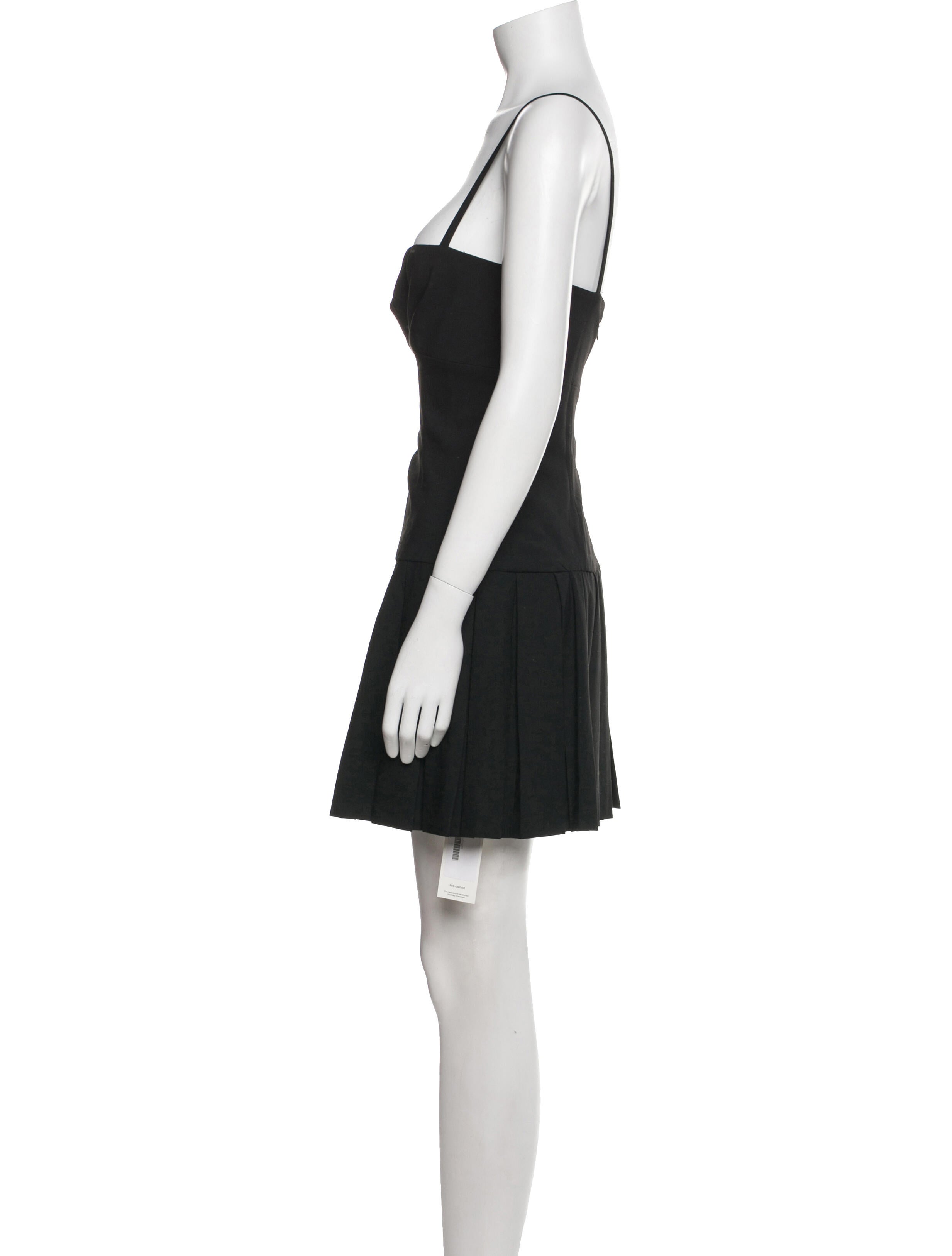 Sandy Liang Square Neckline Mini Dress w/ Tags