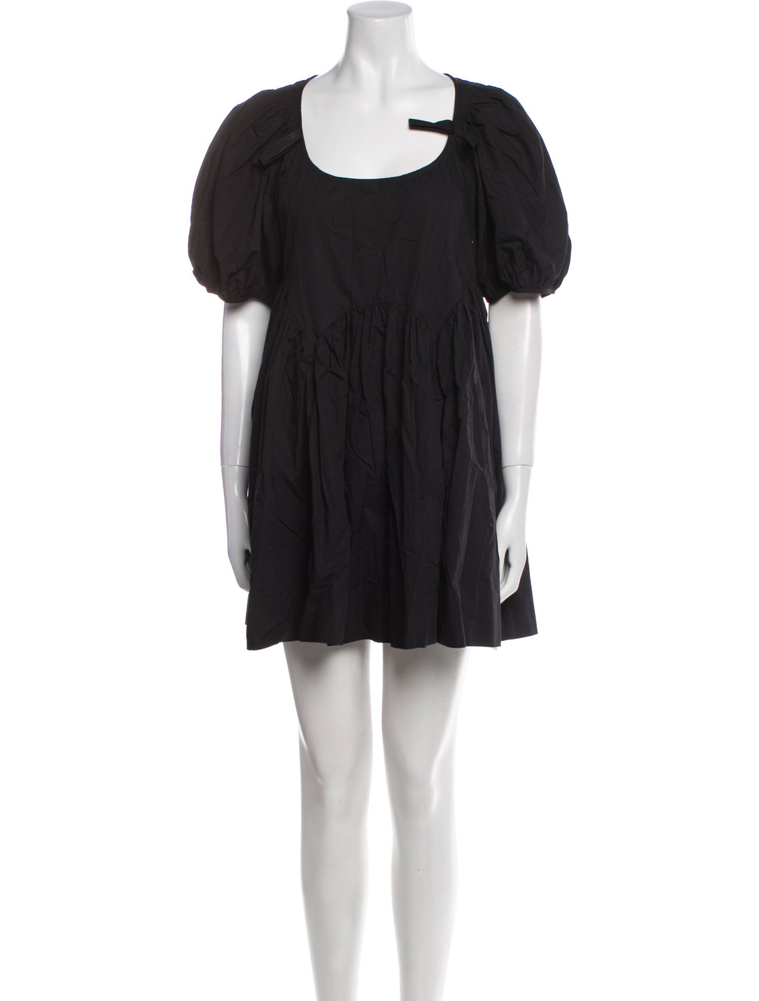 Sandy Liang Scoop Neck Mini Dress