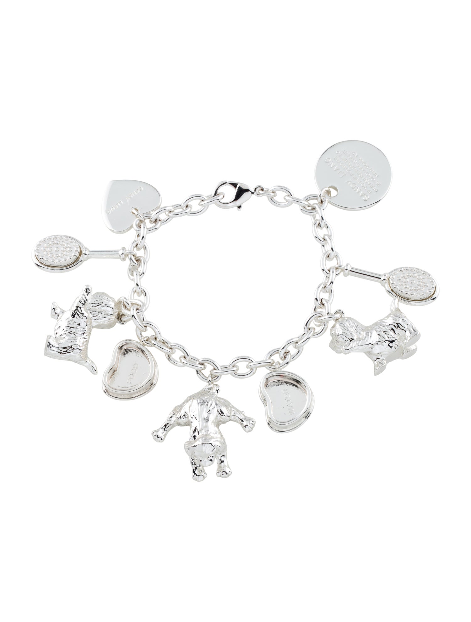 Sandy Liang My First Pet Charm Bracelet