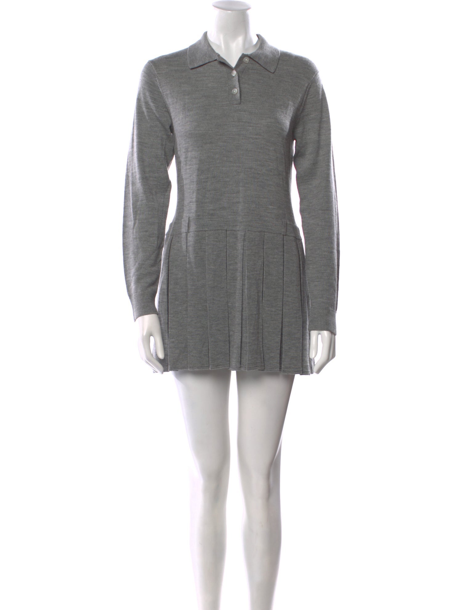 Sandy Liang Merino Wool Mini Dress w/ Tags