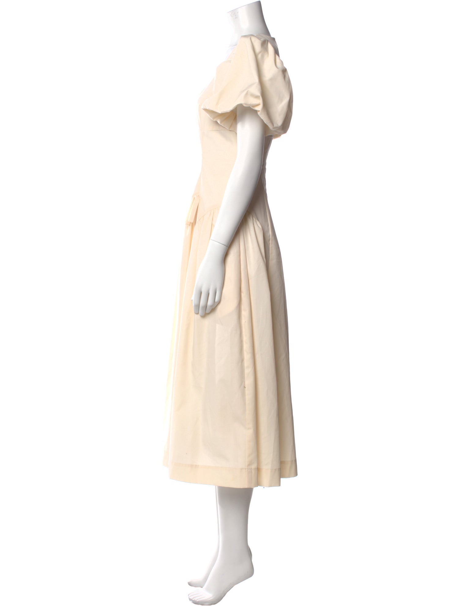 Sandy Liang Scoop Neck Long Dress