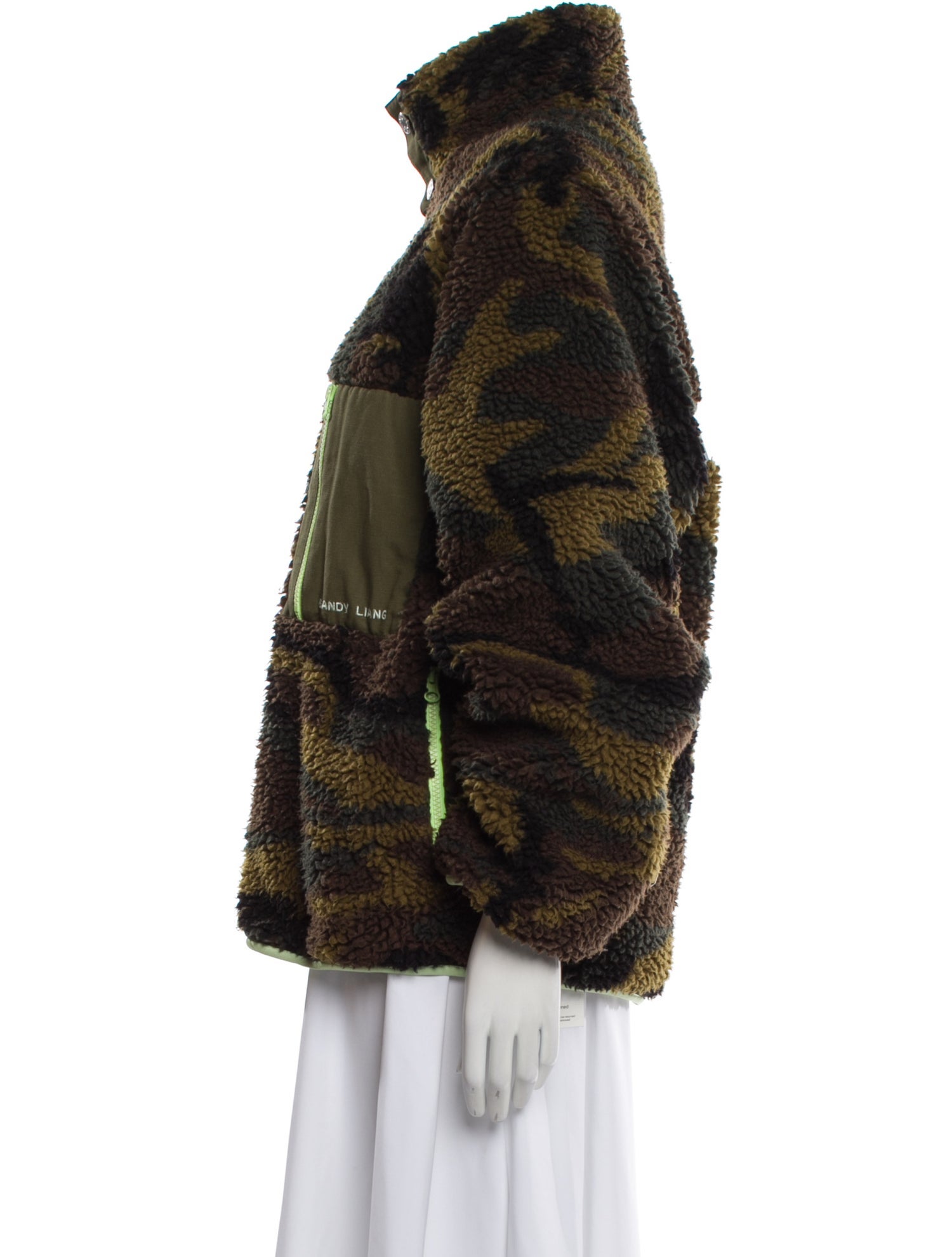 Sandy Liang Camouflage Print Jacket