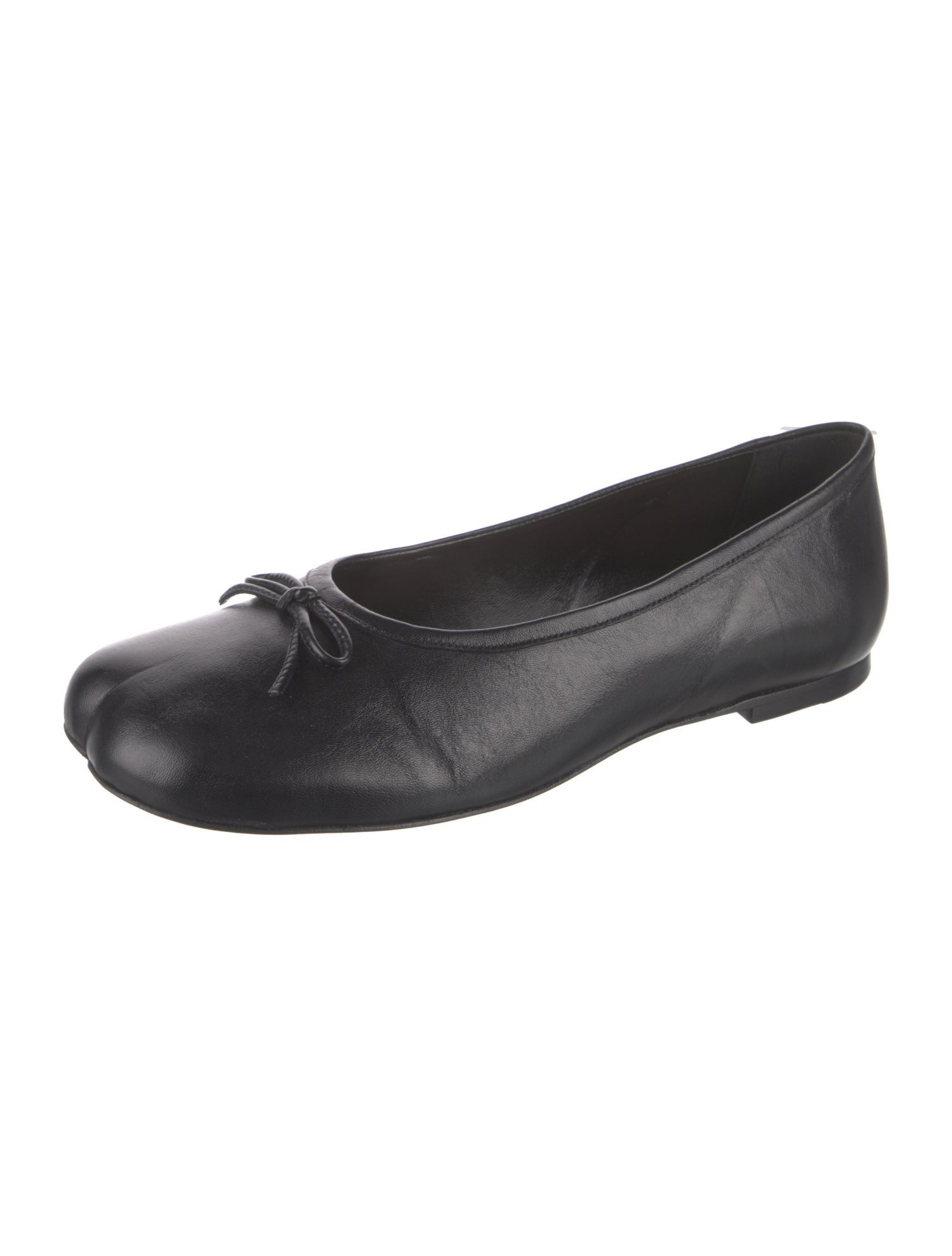 Sandy Liang Leather Ballet Flats