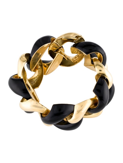 Seaman Schepps 18K Curb Link Bracelet