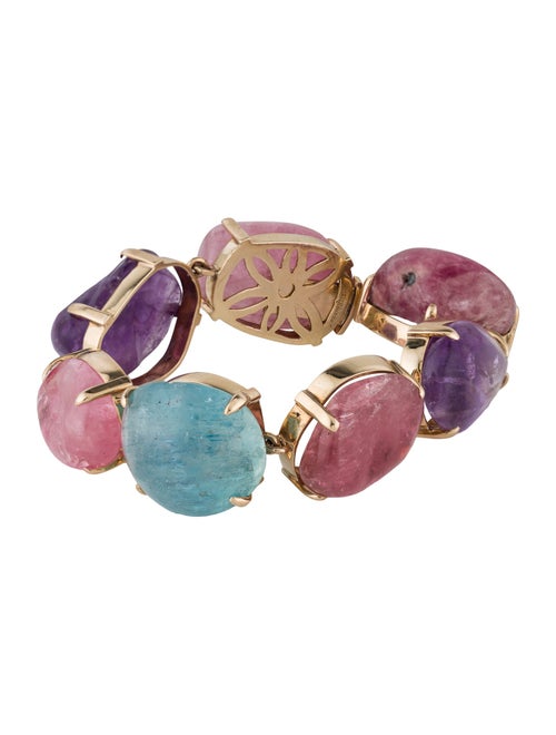 Seaman Schepps 14K Multi-Stone Bracelet