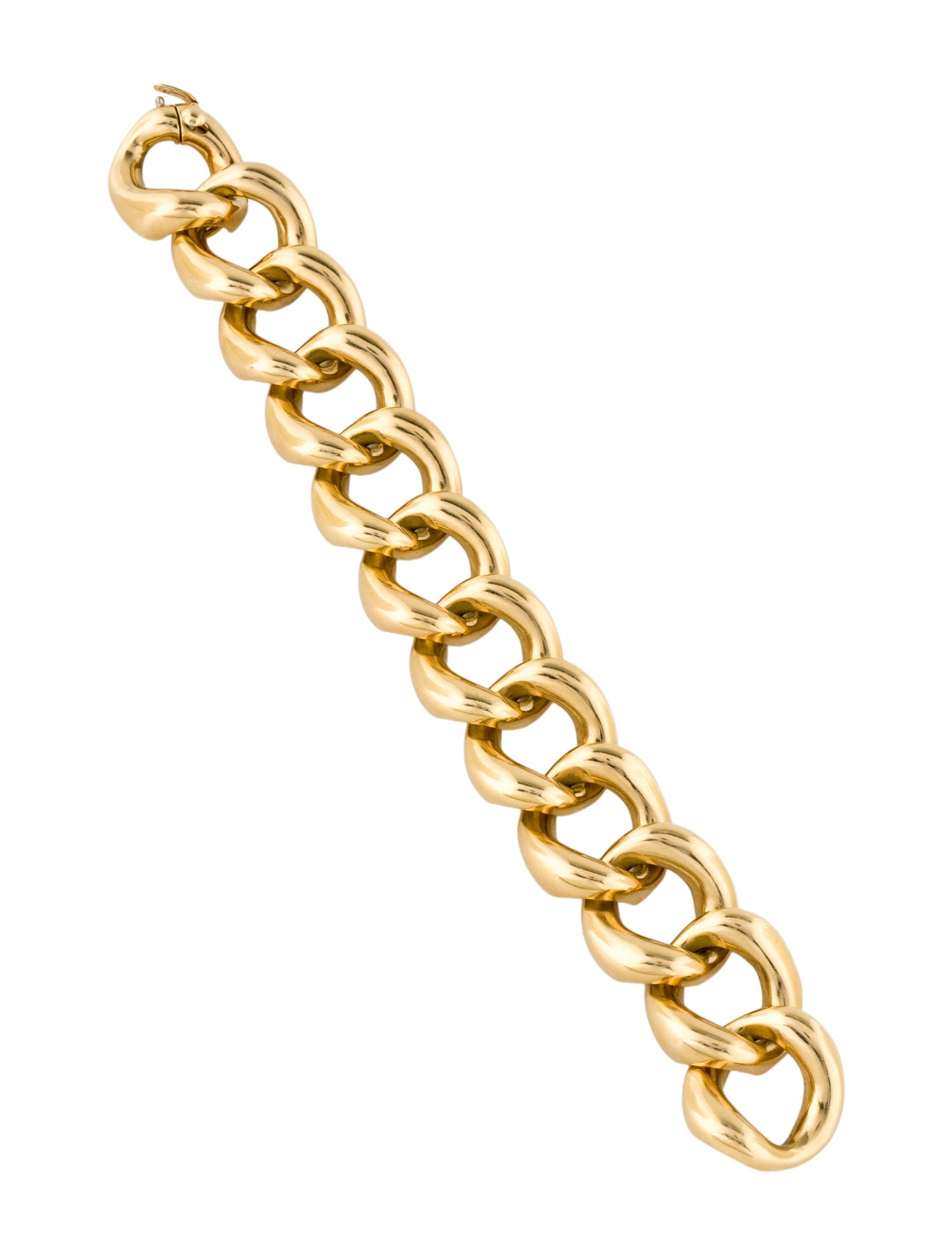 Seaman Schepps 18K Classic Medium Link Bracelet