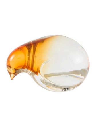 Seguso Murano Glass Chick Figurine