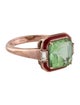 Selim Mouzannar 18K 3.58ctw Tourmaline, Diamonds & Enamel Gemma Cocktail Ring