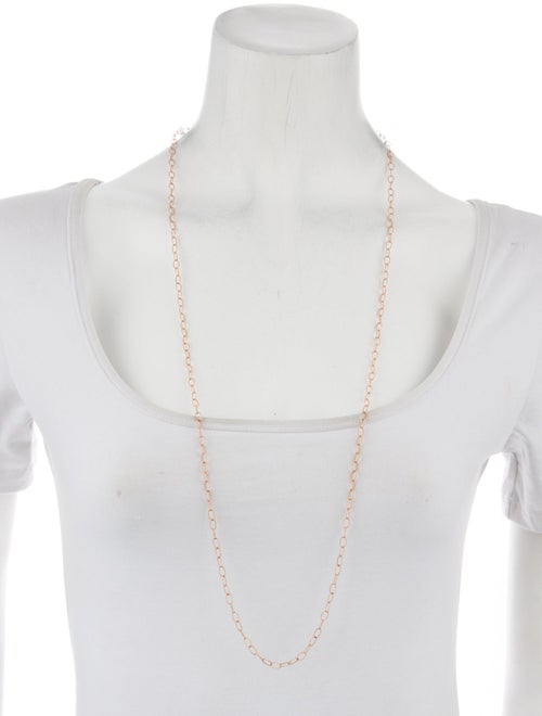 Selim Mouzannar 18K Long Oval Link Chain Necklace