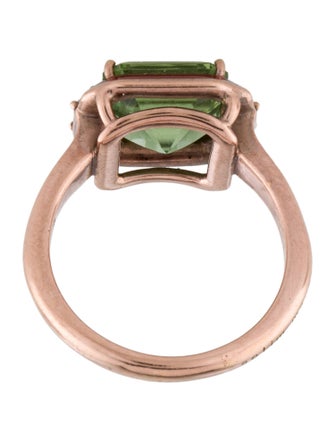 Selim Mouzannar 18K 3.58ctw Tourmaline, Diamonds & Enamel Gemma Cocktail Ring
