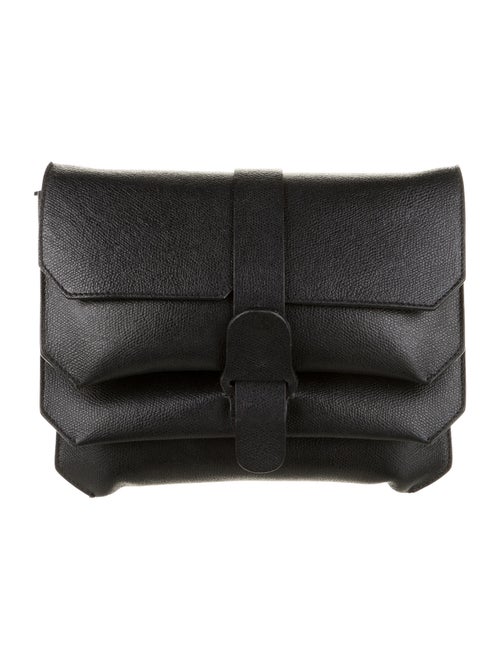 Senreve Leather Crossbody Bag Black