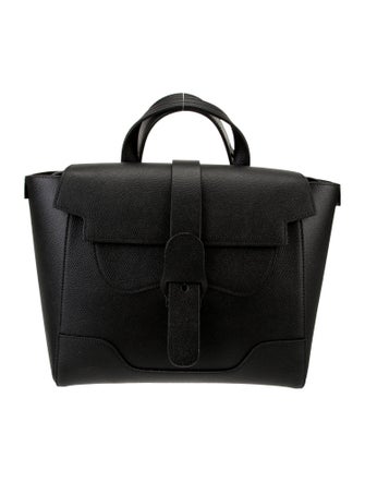 Senreve Leather Top Handle Bag