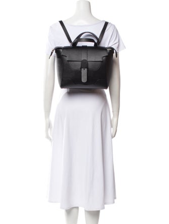 Senreve Leather Top Handle Bag