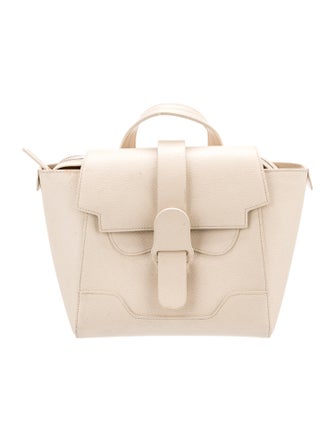 Senreve Leather Top Handle Bag