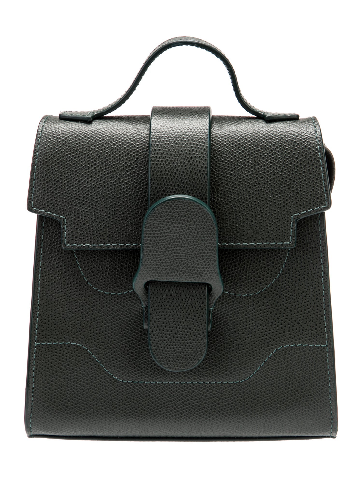Senreve Embossed Leather Backpack