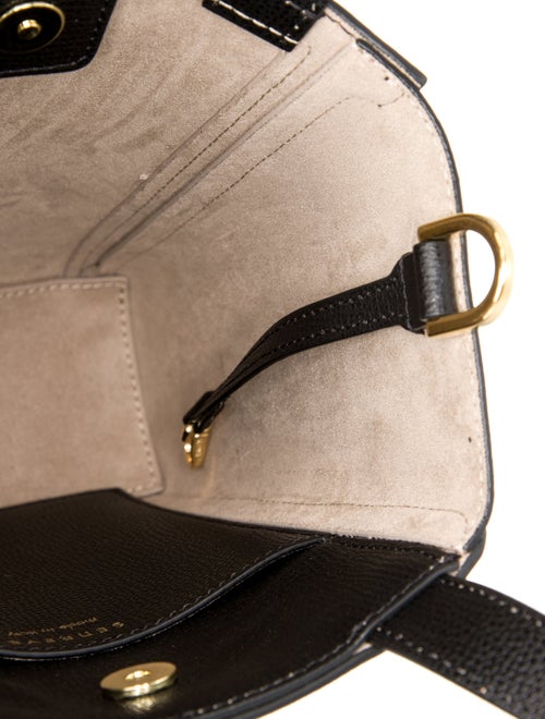 Senreve Leather Top Handle Bag