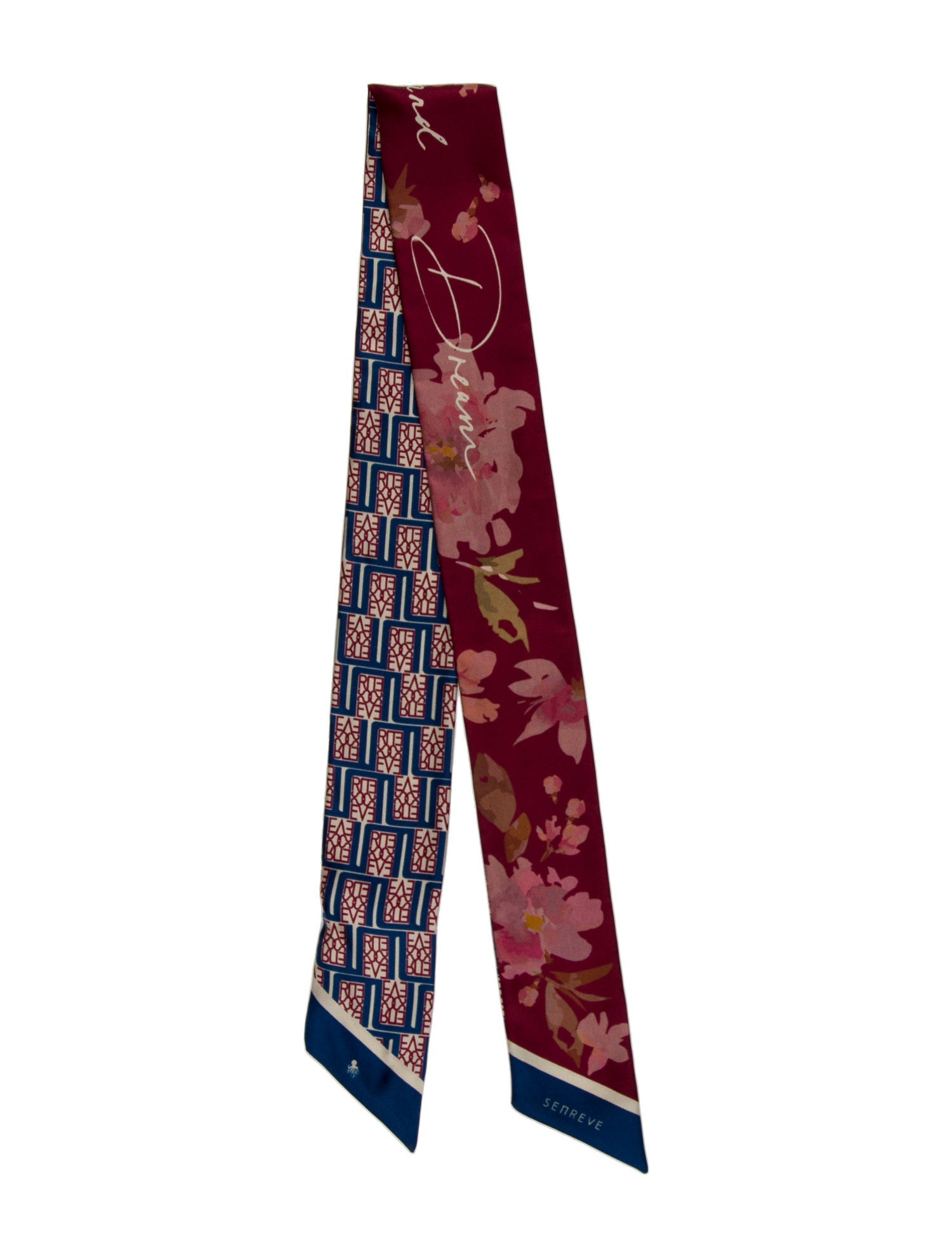 Senreve Silk Printed Scarf