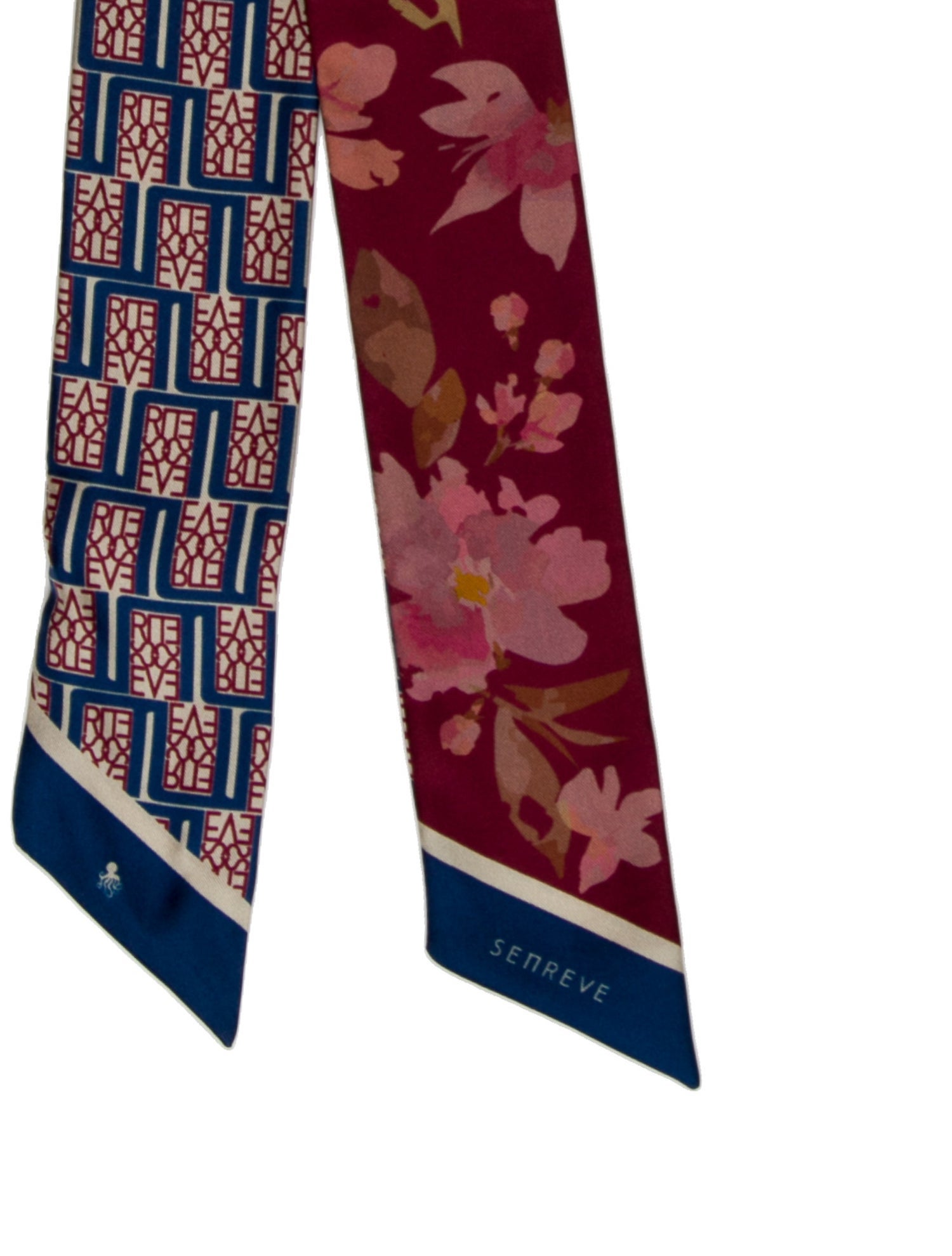 Senreve Silk Printed Scarf