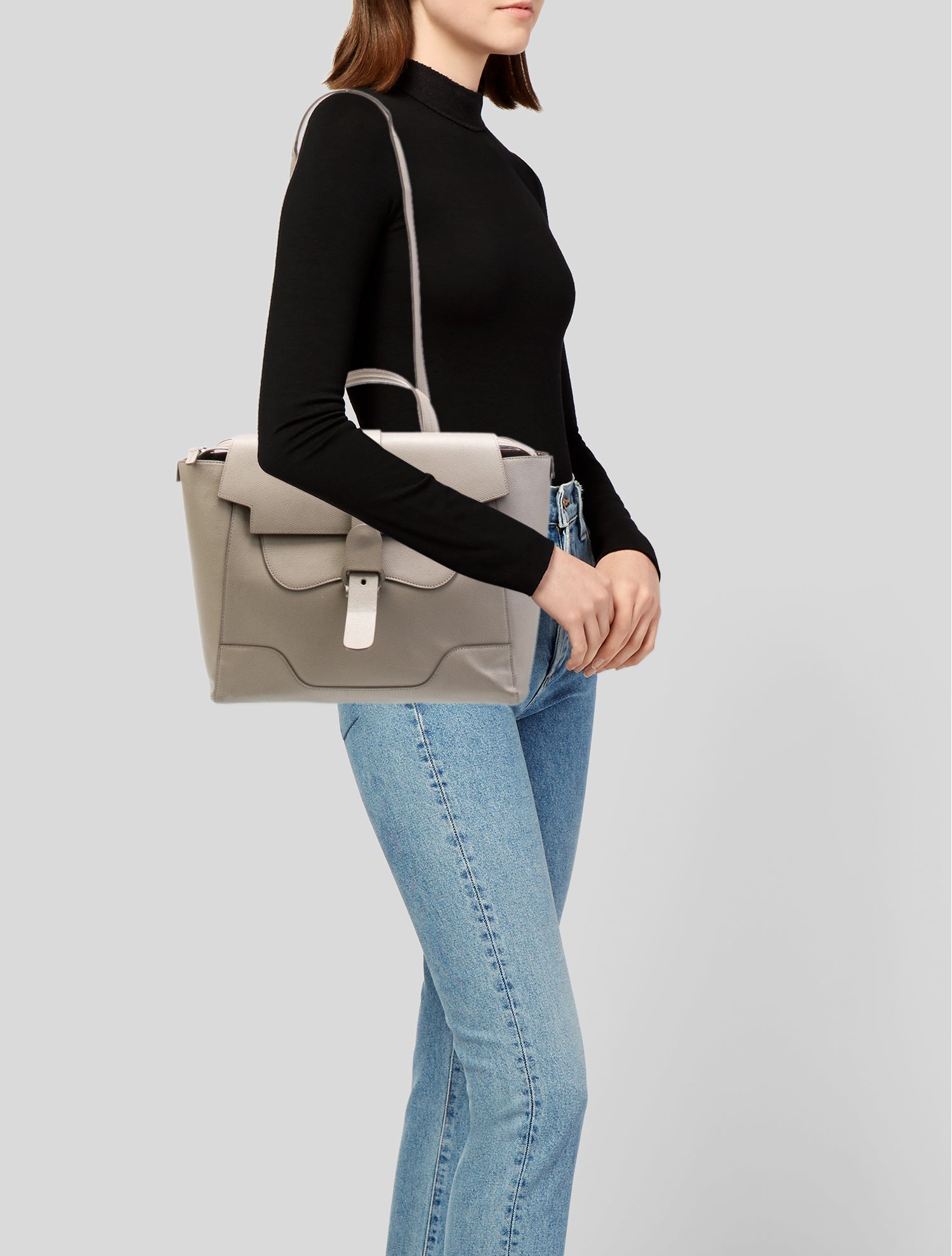 Senreve Saffiano Leather Backpack