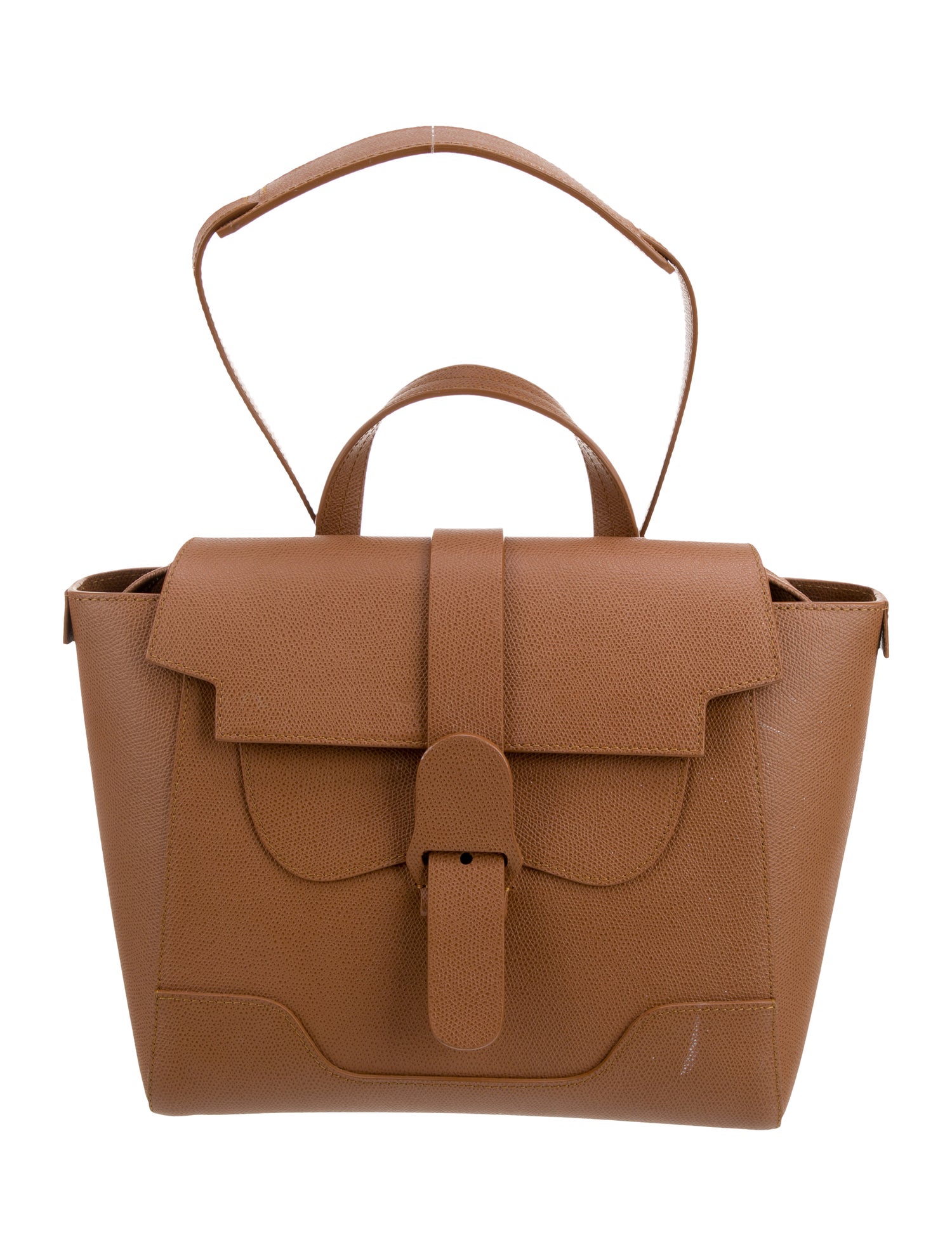 Senreve Leather Top Handle Bag