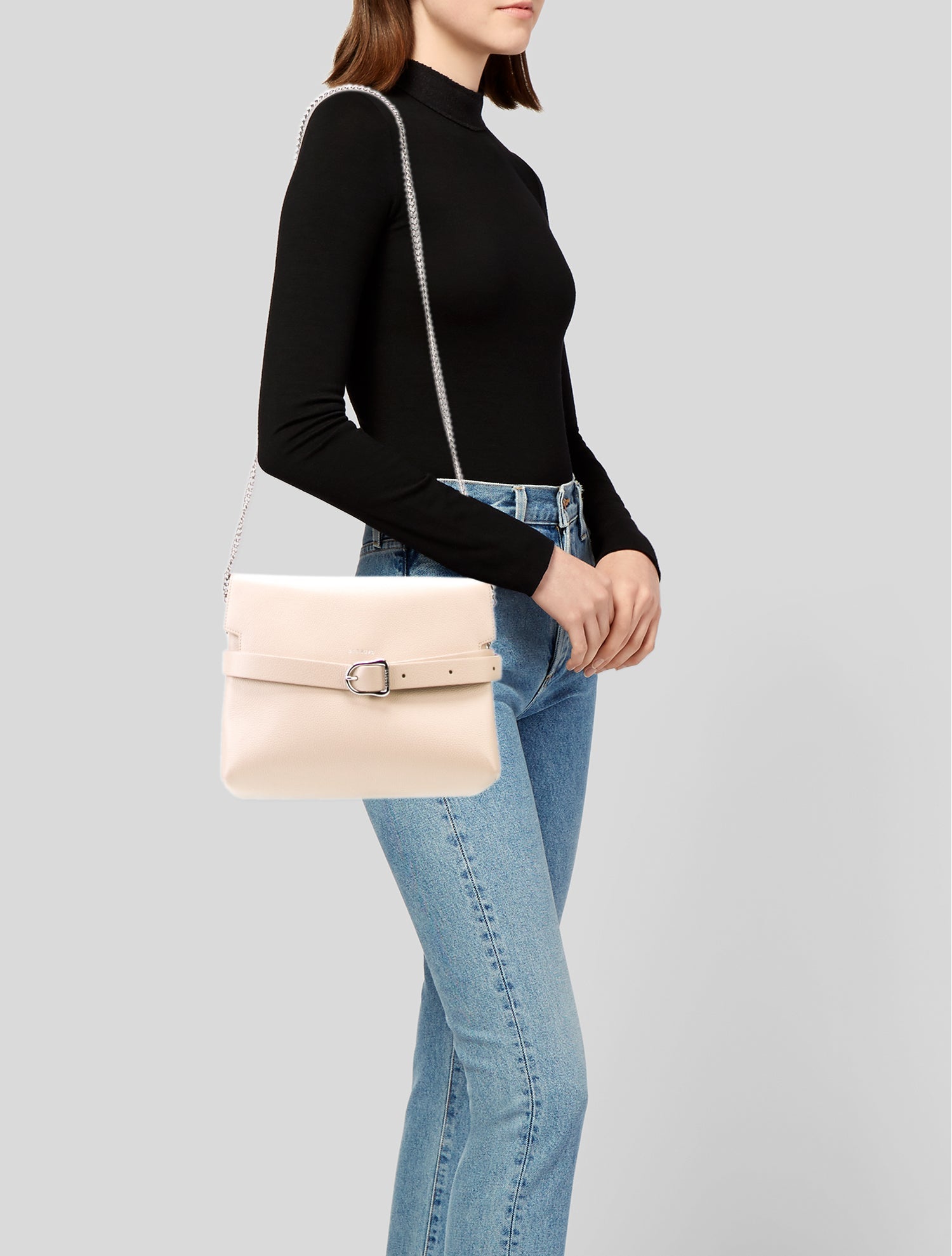 Senreve Leather Shoulder Bag