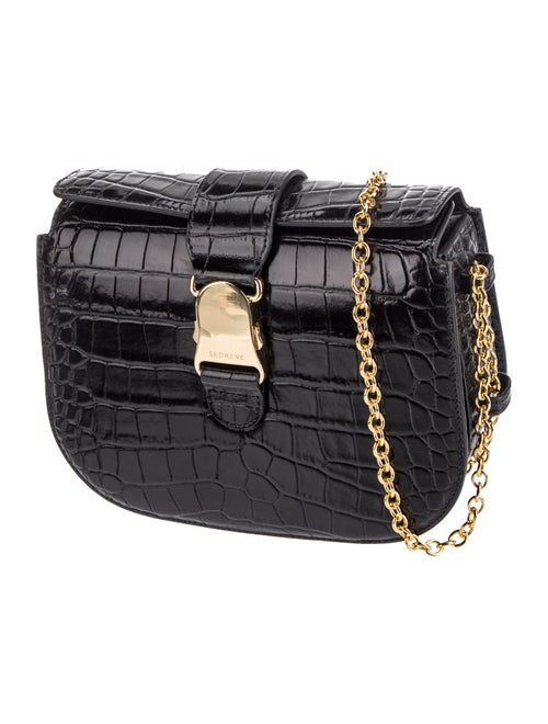 Senreve Embossed Leather Shoulder Bag