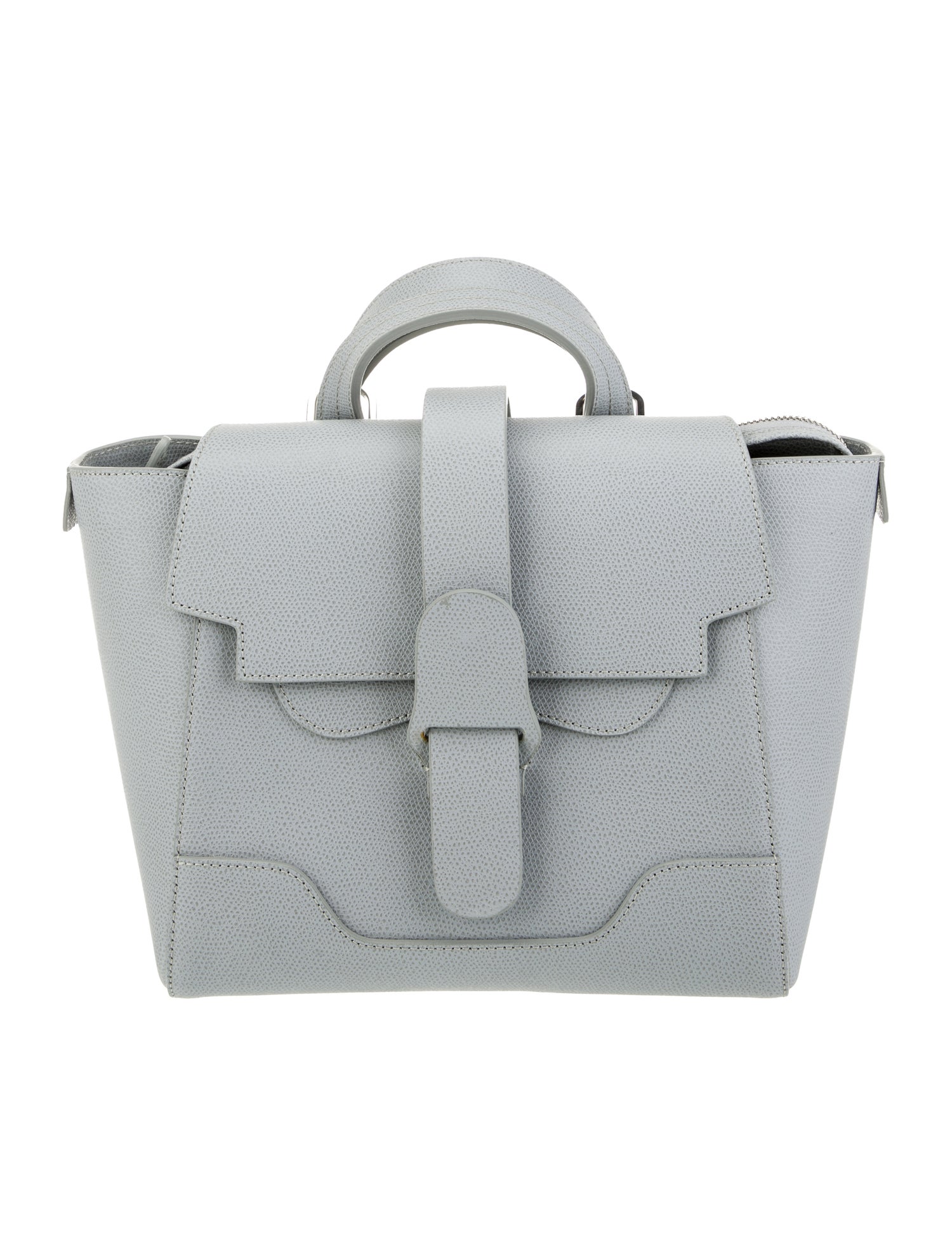 Senreve Leather Top Handle Bag