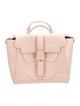 Senreve Embossed Leather Top Handle Bag