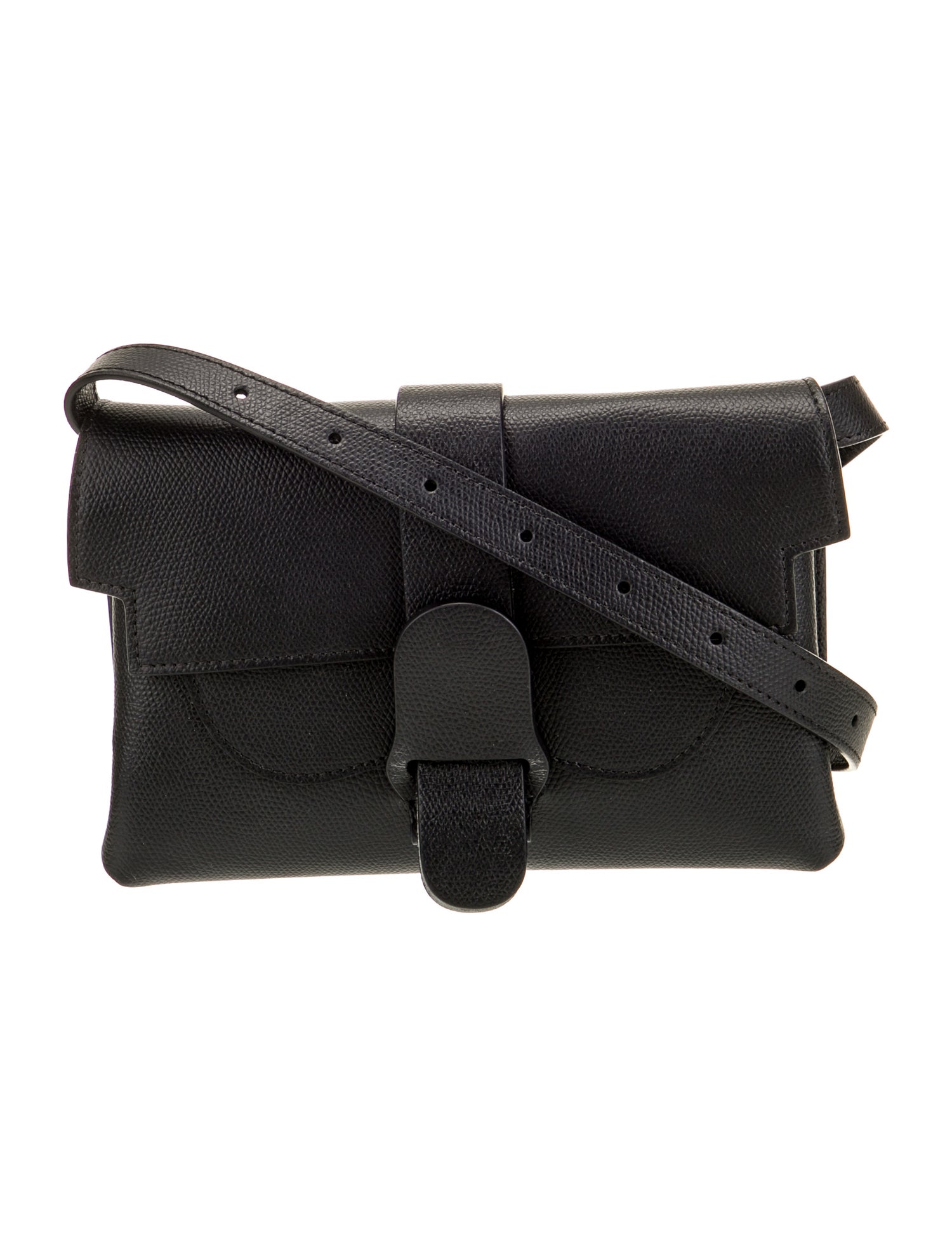 Senreve Embossed Leather Shoulder Bag