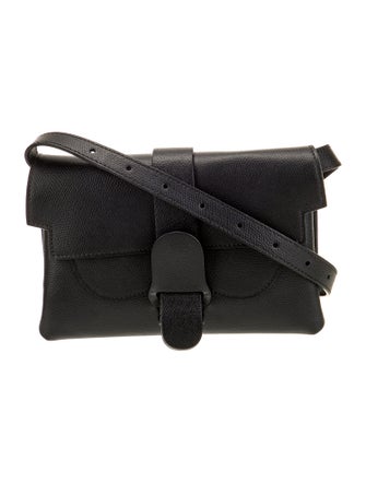 Senreve Embossed Leather Shoulder Bag