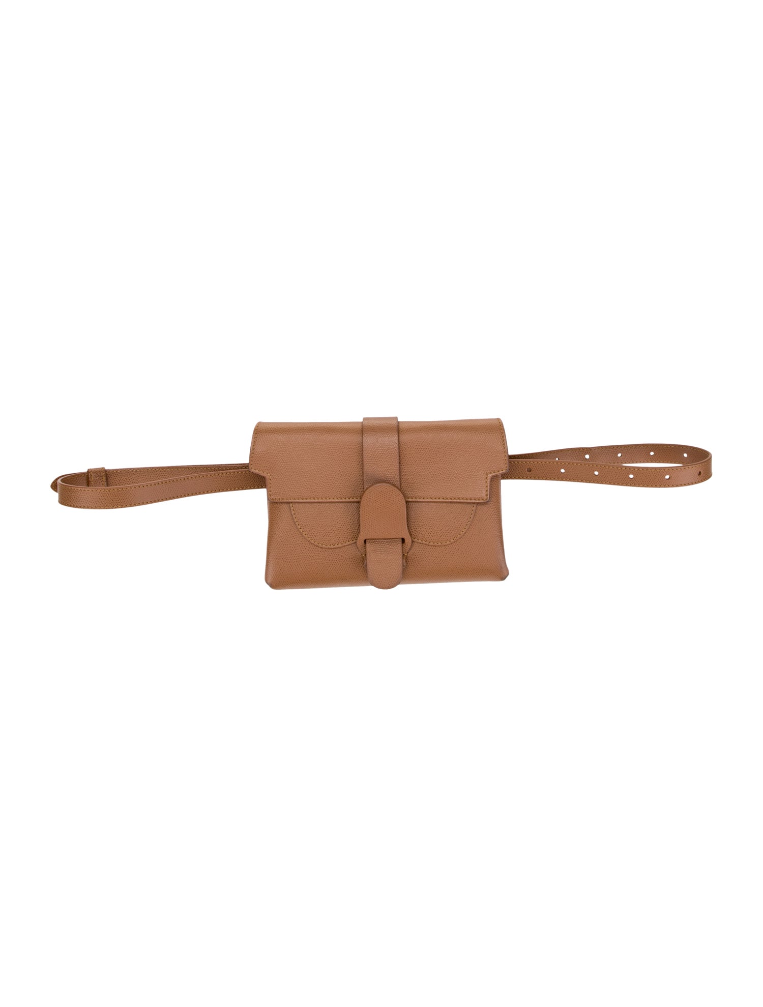 Senreve Embossed Leather Belt Bag