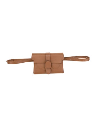 Senreve Embossed Leather Belt Bag