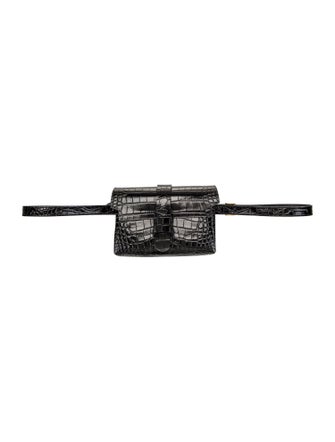 Senreve Embossed Leather Belt Bag