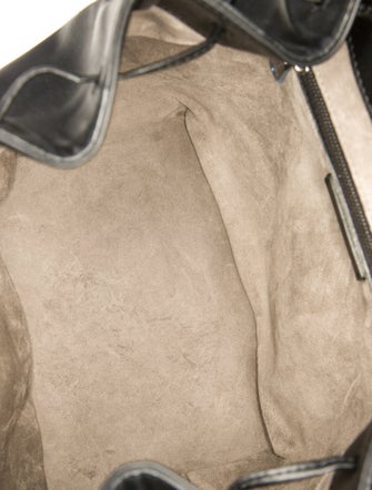 Senreve Embossed Leather Top Handle Bag