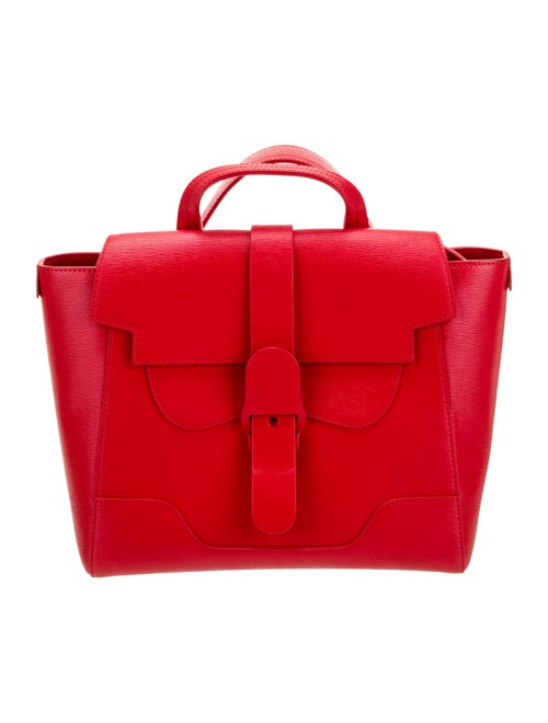 Senreve Saffiano Leather Top Handle Bag