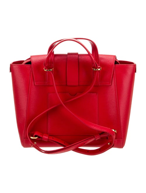 Senreve Saffiano Leather Top Handle Bag