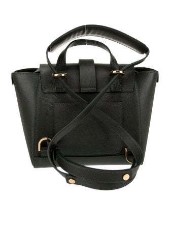 Senreve Embossed Leather Backpack