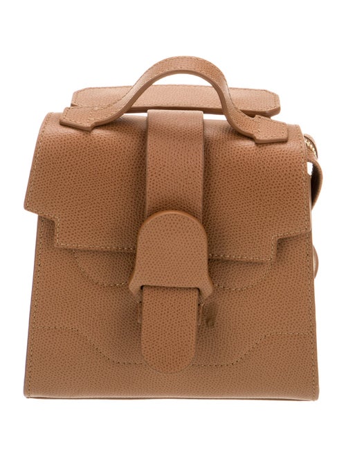 Senreve Embossed Leather Backpack
