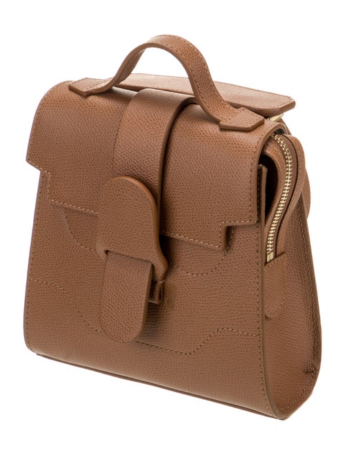 Senreve Embossed Leather Backpack