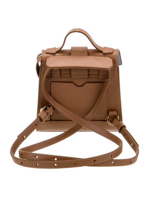 Senreve Embossed Leather Backpack