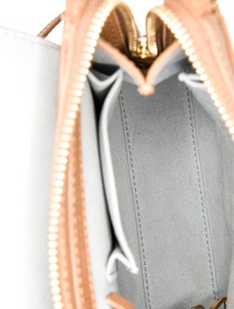 Senreve Embossed Leather Backpack